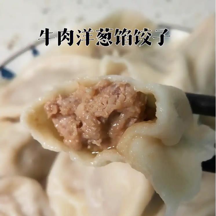 商业版牛肉洋葱水饺配方教程实体店内部技术饺子馅料制作技术配方教程